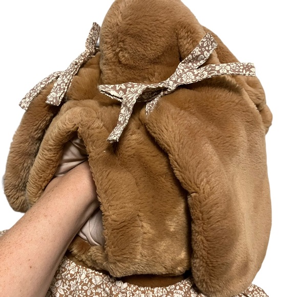 Wrinkles Brown Dog Dress Hand Puppet 28" Heritage Collection Vintage 80s - Picture 8 of 13